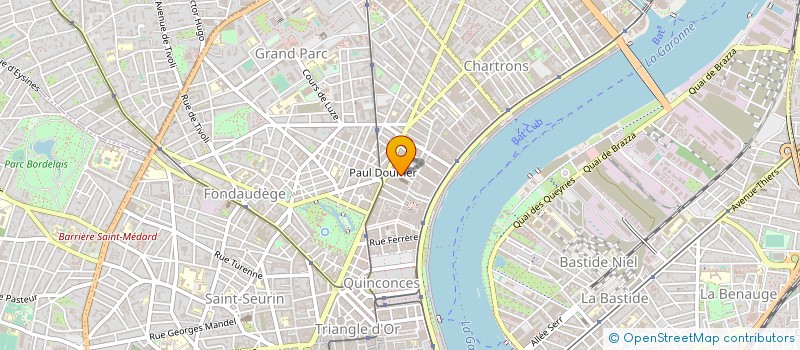 localisation de l'entreprise ENFANCE ET FAMILLES D ADOPTION à BORDEAUX