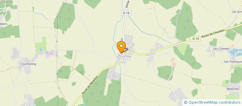 localisation de l'entreprise ENFANCE ET LOISIRS à CHARNY OREE DE PUISAYE