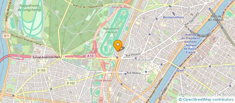 localisation de l'entreprise ENFANCE ET PERINATALITE  PARIS