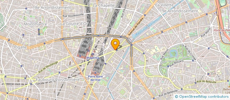 localisation de l'entreprise ENFANCE FAMILLES ADOPTION à PARIS