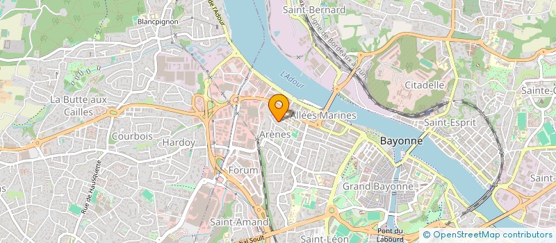 localisation de l'entreprise ENFANCE FAMILLES ADOPTION ASS PYR ATLANT à BAYONNE