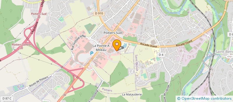 localisation de l'entreprise ENFANCE FAMILLES ADOPTION FOYERS ADOPTIF à POITIERS