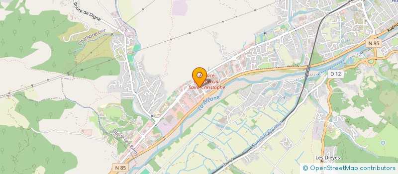 localisation de l'entreprise ENFANCE PETITS PLUS à DIGNE-LES-BAINS