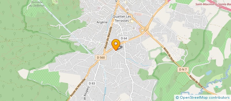 localisation de l'entreprise ENFANCE PRECOCE EN PACA à SAINT-MAXIMIN-LA-SAINTE-BAUME