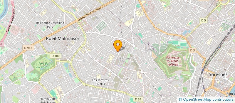 localisation de l'entreprise ENFANCES INDIENNES à RUEIL-MALMAISON