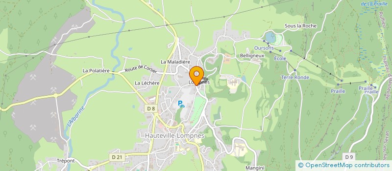 localisation de l'entreprise ENFANT'AIN à PLATEAU D'HAUTEVILLE