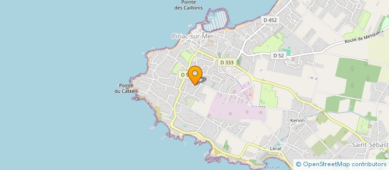 localisation de l'entreprise ENFANT DES HOULES à PIRIAC-SUR-MER