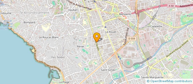 localisation de l'entreprise ENFANT EN DIFFICULTE à MARSEILLE