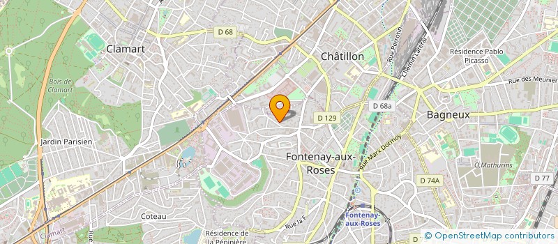 localisation de l'entreprise ENFANT : SOURIRE ET ESPOIR (ESE) à FONTENAY-AUX-ROSES