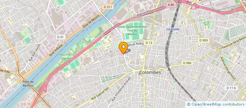 localisation de l'entreprise ENFANT SYMBOLE D'INNOCENCE à COLOMBES
