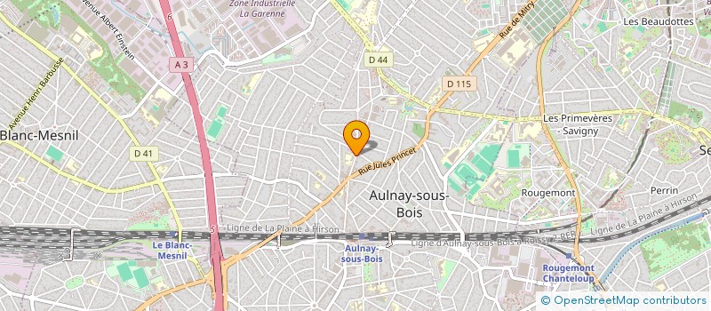 localisation de l'entreprise ENFANT VIVANT AVEC HANDICAP à AULNAY-SOUS-BOIS