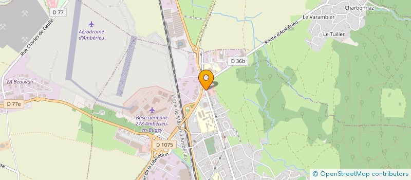 localisation de l'entreprise ENFANTILLAGE à AMBERIEU-EN-BUGEY