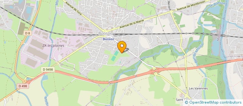 localisation de l'entreprise ENFANTIMMO  BONSON