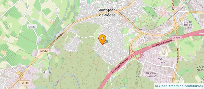 localisation de l'entreprise ENFANTS D'AFRIQUE  SAINT-JEAN-DE-VEDAS