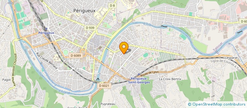 localisation de l'entreprise ENFANTS D'ICI ENFANTS D'AILLEURS à PERIGUEUX
