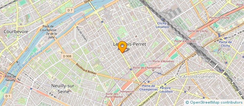 localisation de l'entreprise ENFANTS DE BYBLOS (EDB) à LEVALLOIS-PERRET