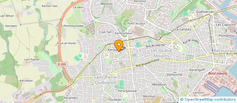 localisation de l'entreprise ENFANTS DE CHEZ NOUS (EDCN) à BREST