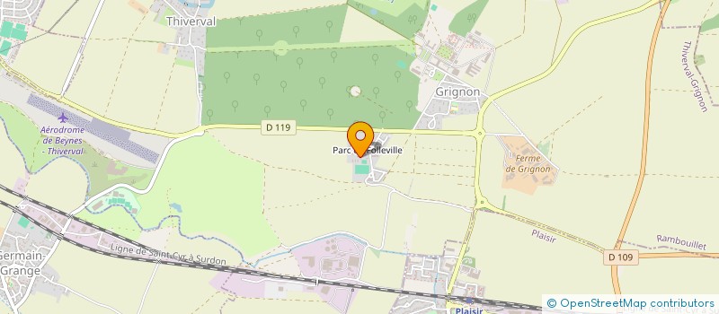 localisation de l'entreprise ENFANTS DE LA TERRE à THIVERVAL-GRIGNON