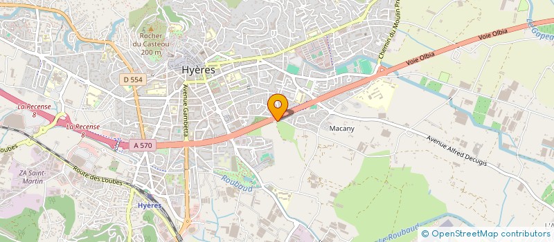 localisation de l'entreprise ENFANTS DE MANAKARA à HYERES