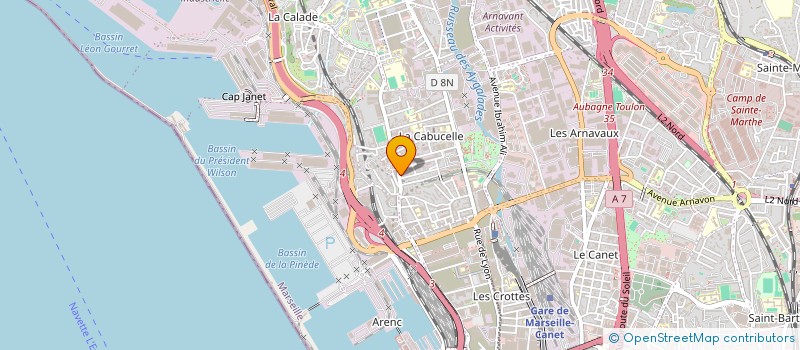 localisation de l'entreprise ENFANTS DE MAYOTTE à MARSEILLE