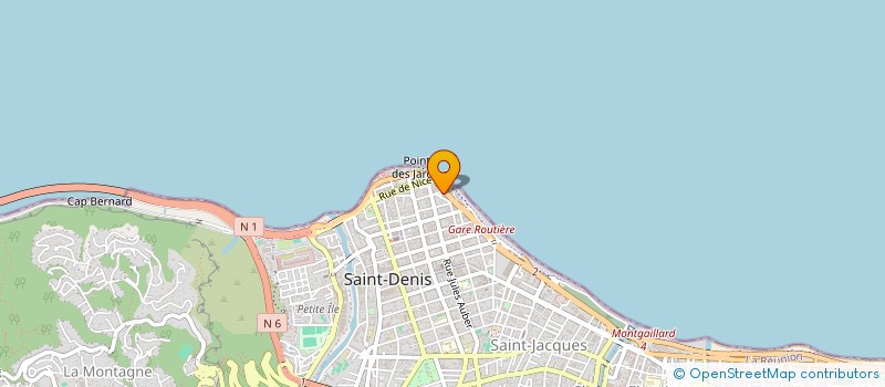 localisation de l'entreprise ENFANTS DES RUES D'AFRIQUE à SAINT-DENIS
