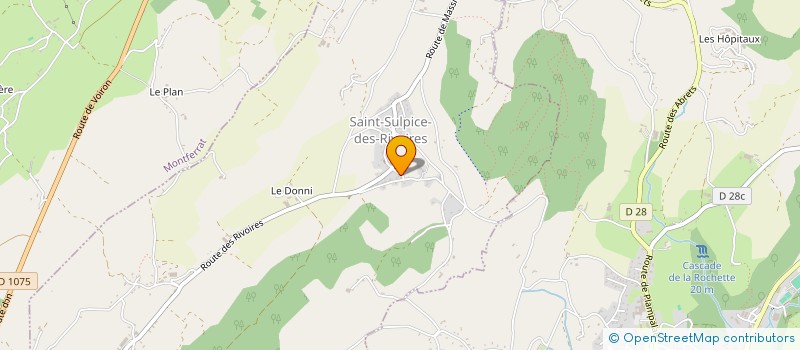 localisation de l'entreprise ENFANTS DES RUES DE MADAGASCAR  VOISSANT