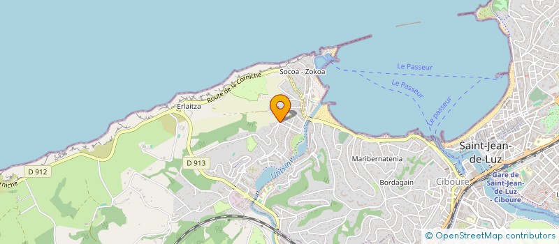 localisation de l'entreprise ENFANTS DU DESERT MAROCAIN  URRUGNE