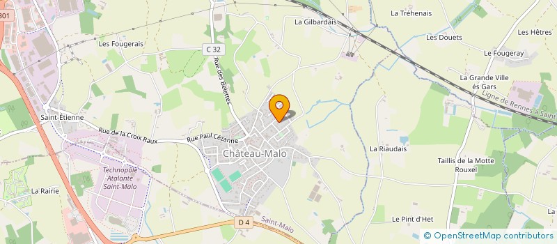 localisation de l'entreprise ENFANTS DU MAROC  SAINT-MALO