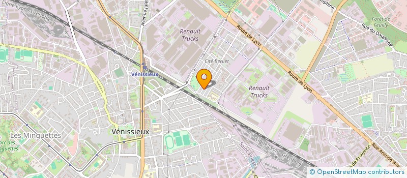 localisation de l'entreprise ENFANTS DU TOIT DU MONDE  ST PRIEST