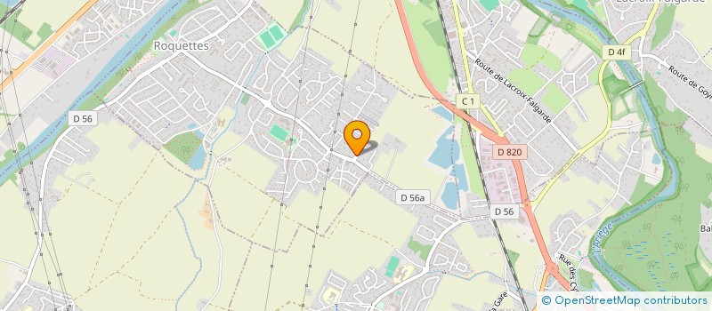 localisation de l'entreprise ENFANTS ET SANTE TOULOUSE OCCITANIE  ROQUETTES