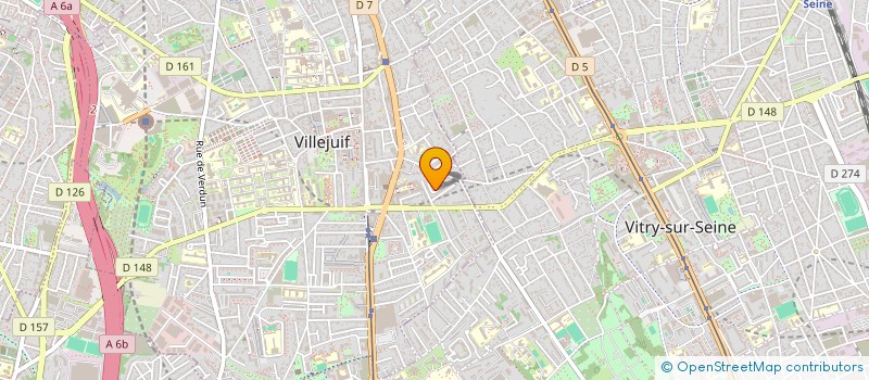 localisation de l'entreprise ENFANTS FAROUCHES à VILLEJUIF