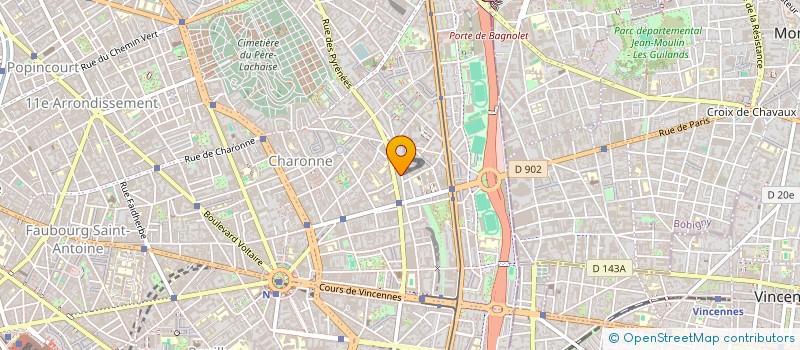 localisation de l'entreprise ENFANTS HYDROCEPHALES D AFRIQUE PARIS  PARIS