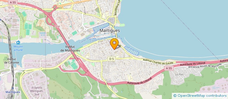 localisation de l'entreprise ENFANTS PARENTS FAMILLES 13 à MARTIGUES
