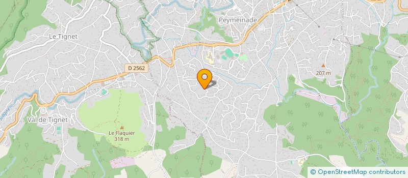 localisation de l'entreprise ENFANTS PARENTS INDEPENDANTS  PEYMEINADE