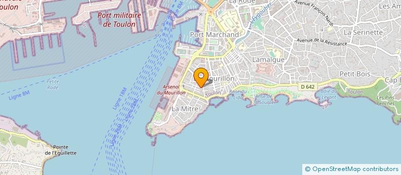 localisation de l'entreprise ENFANTS PIC  TOULON