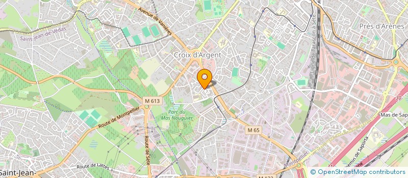 localisation de l'entreprise ENFANTS SOLEIL à MONTPELLIER
