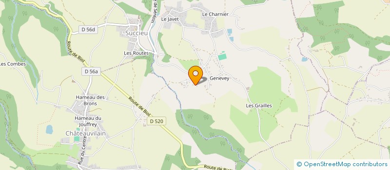 localisation de l'entreprise ENFIN  SUCCIEU