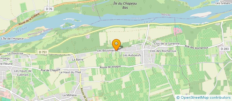 localisation de l'entreprise ENFIN CHEZ NOUS  MONTLOUIS-SUR-LOIRE