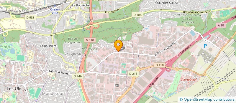 localisation de l'entreprise ENFIN GOURMET à LES ULIS