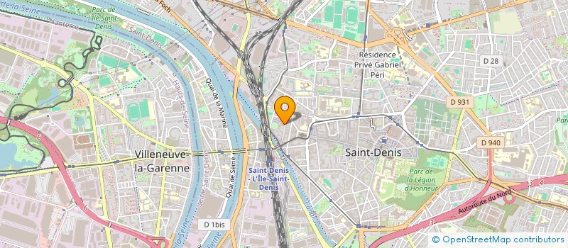 localisation de l'entreprise ENFINLIBRE PRODUCTIONS  SAINT-DENIS