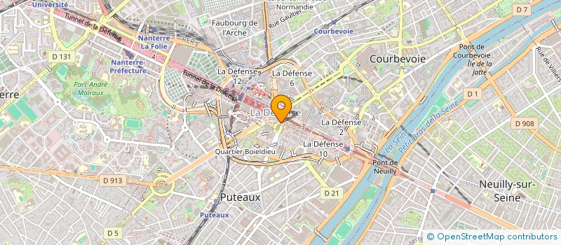 localisation de l'entreprise ENFORCIS  PUTEAUX