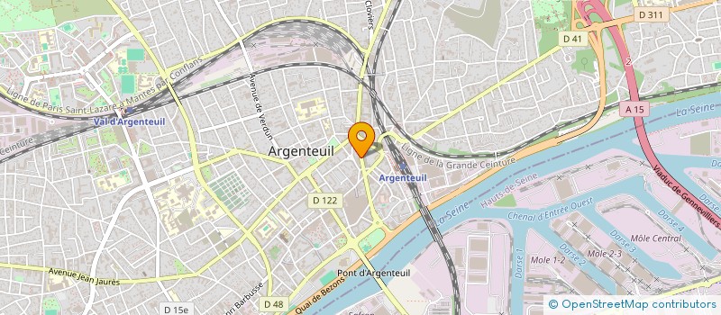 localisation de l'entreprise ENG EVENEMENT  ARGENTEUIL