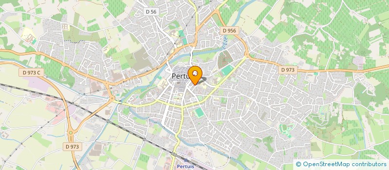 localisation de l'entreprise ENG84  PERTUIS