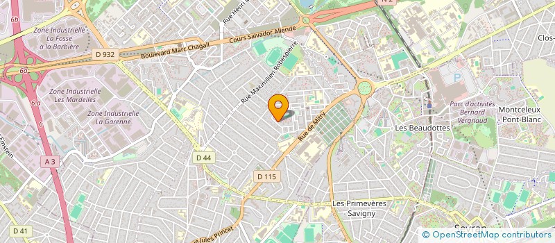 localisation de l'entreprise ENGAGES POUR LA SOLIDARITE à AULNAY-SOUS-BOIS