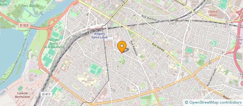 localisation de l'entreprise ENGARCHICALI 3 à ANGERS