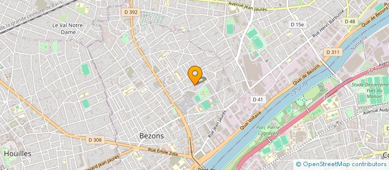 localisation de l'entreprise ENGEL  BEZONS