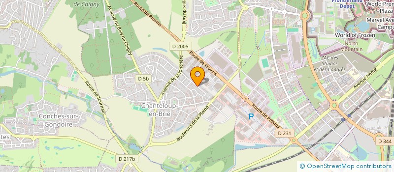 localisation de l'entreprise ENGEL'HOME  CHANTELOUP-EN-BRIE