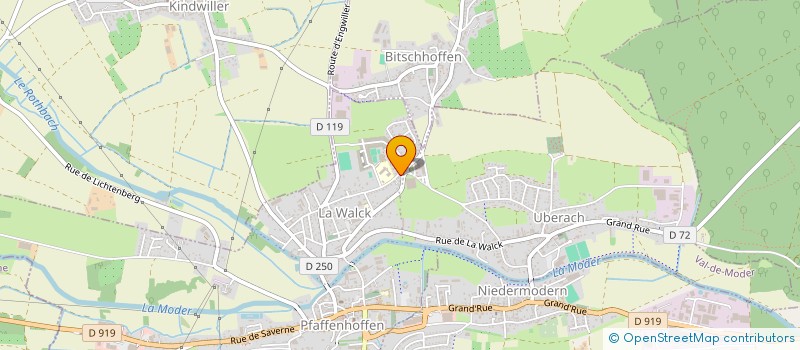 localisation de l'entreprise ENGEL SERGE  VAL-DE-MODER