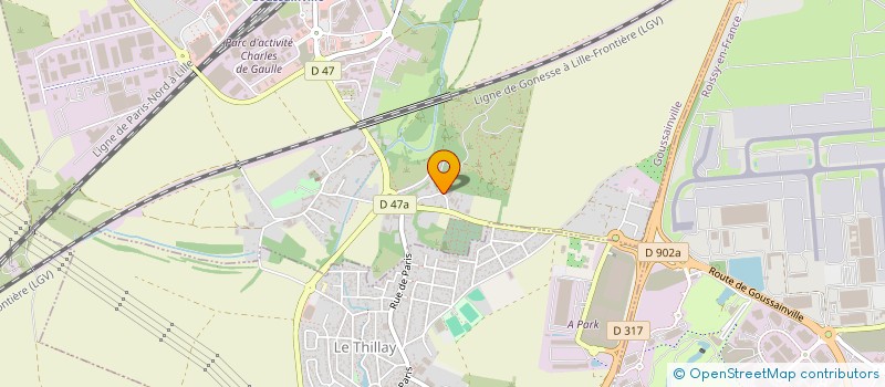 localisation de l'entreprise ENGELCO à GOUSSAINVILLE