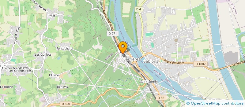 localisation de l'entreprise ENGELMANN IMMOBILIER  SAINT-ETIENNE-DE-VALOUX